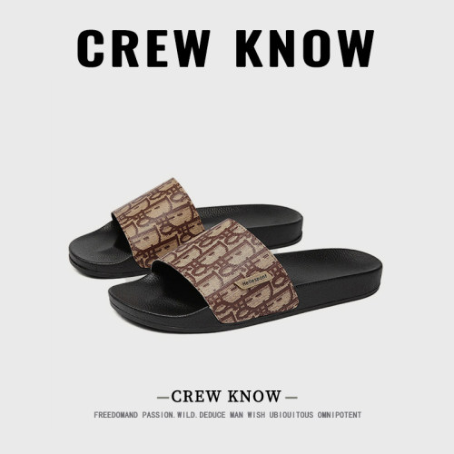 【CREW KNOW鞋履】2026年夏季新款男士时尚防滑凉拖鞋