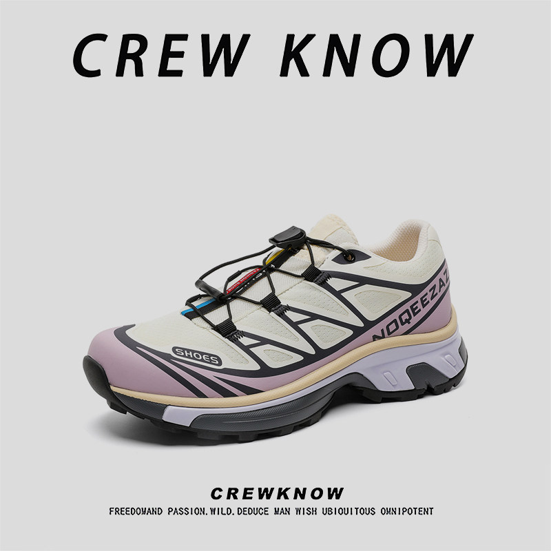 【法国CREW KNOW男鞋】时尚休闲鞋运动休闲鞋耐磨透气系带春季,流行男鞋,时尚休闲鞋,淘宝优惠券,粉丝福利购,淘宝优惠卷