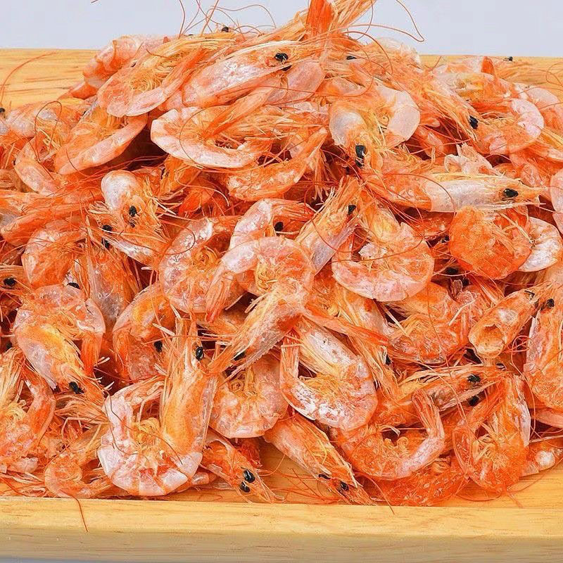 海鲜烤虾干即食烤虾宝宝孕妇新鲜淡干补钙解馋小零食对虾干