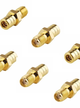 SMAK/SMBK SMA母头转SMB母头母座 同轴高频转接头 全铜 射频RF