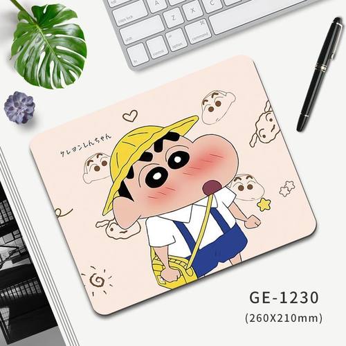 蜡笔小新鼠标垫学生书桌垫小号可爱卡通办公学习垫键盘防滑垫定制