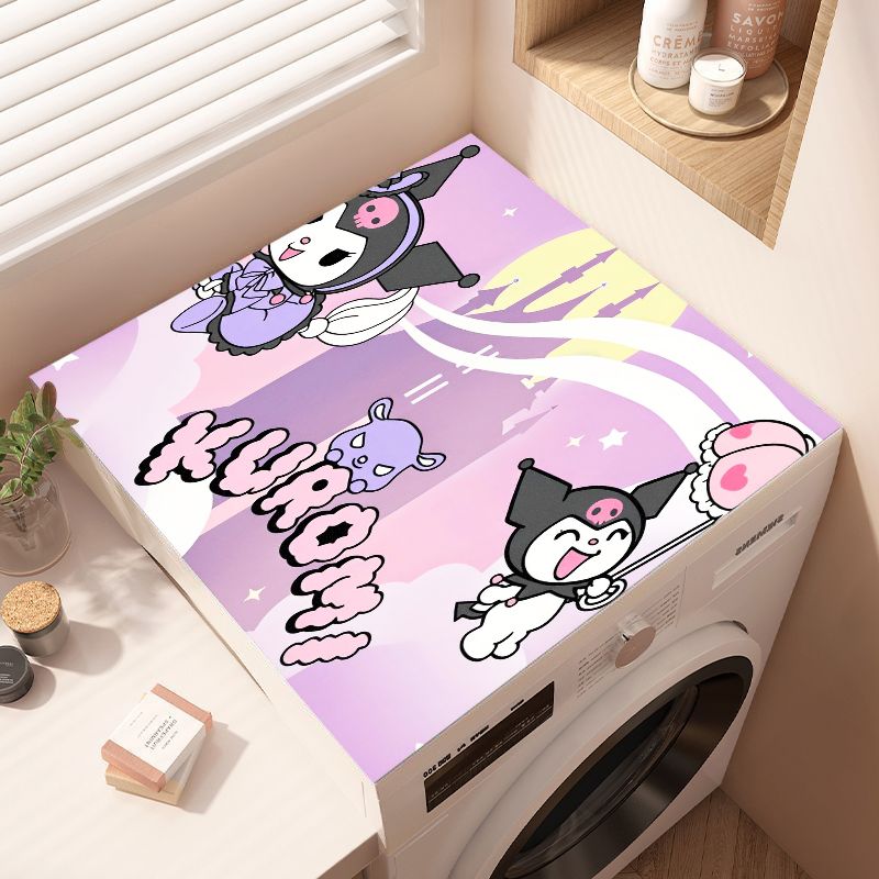 滚筒洗衣机盖垫布防水防滑防尘台面垫防晒罩保护垫2025新款