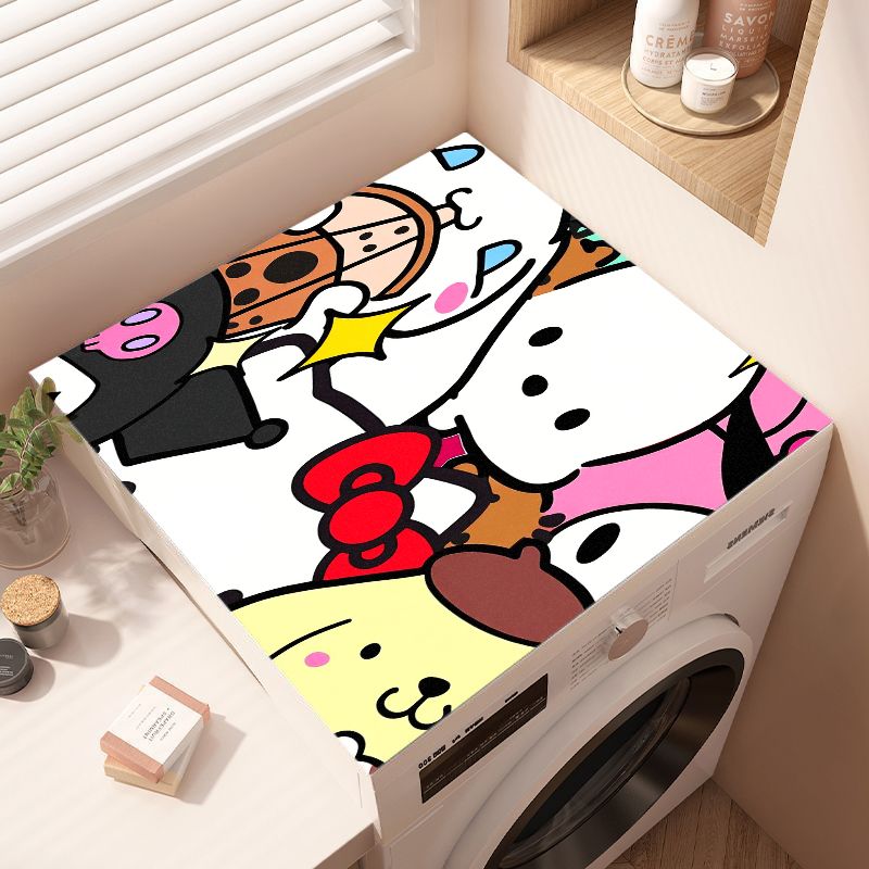 滚筒洗衣机盖垫布防水防滑防尘台面垫防晒罩保护垫2025新款