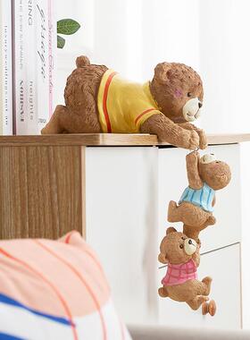 优选北欧风格创意轻奢树脂小摆件 适用客厅与儿童房的家居装饰品