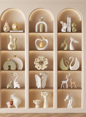 优选装饰摆件展示柜老板办公室客厅书房餐边电视柜轻奢高端大气艺