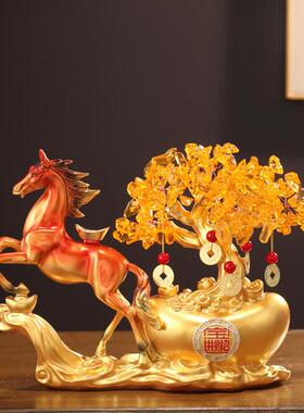 优选客厅办公室装饰品乔迁之喜店铺开业礼物家用旺宅马上有钱招财