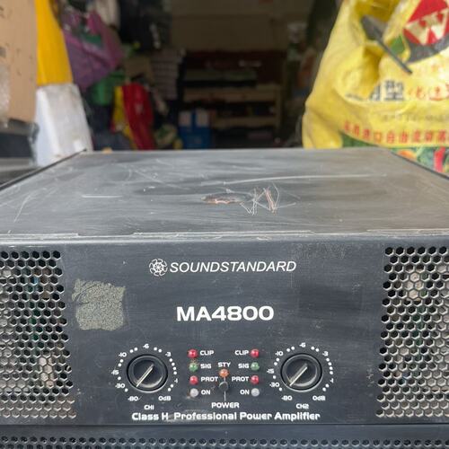 议价声准MA4800.闲置一台超大功率的功放可维修