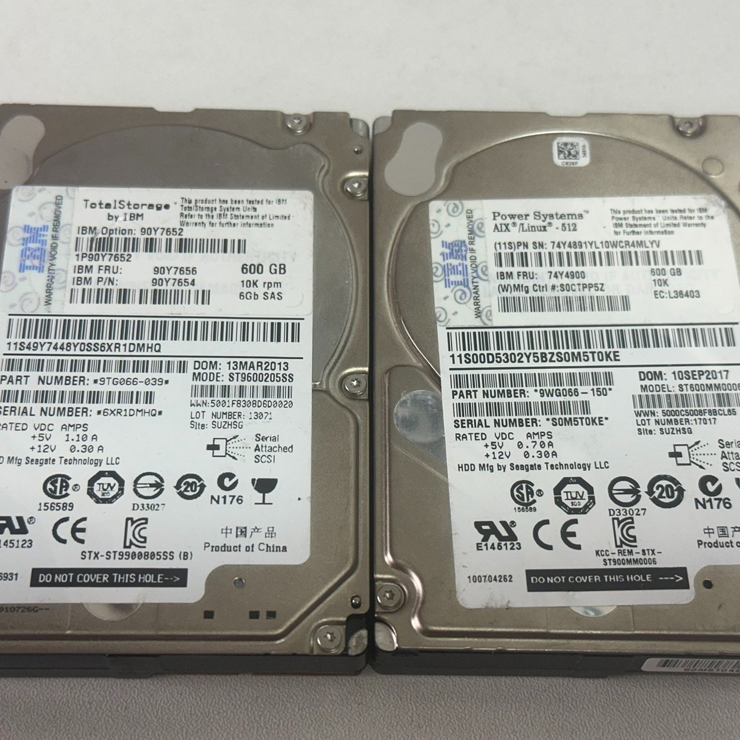 议价IBM 服务器硬盘 500G600G可维修图片