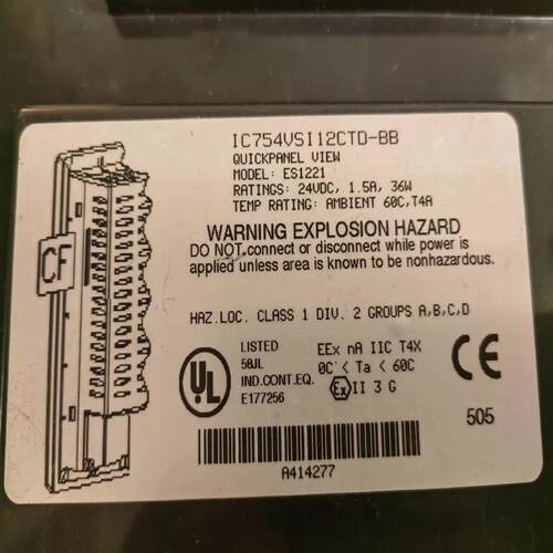 议价IC754VS112CTD-BB,议价可维修