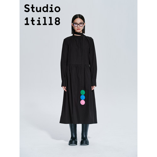 飘带棉Studio1till8连衣裙