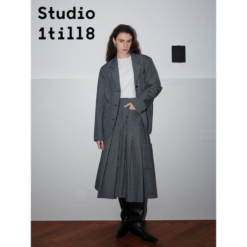 格纹西装Studio1till8
