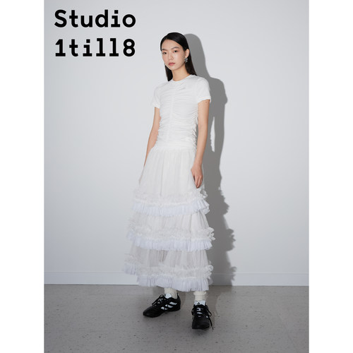 抽褶短袖Studio1till8