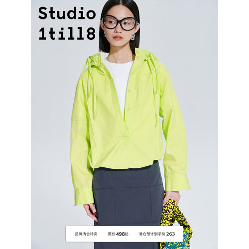 抽绳Studio1till8格纹