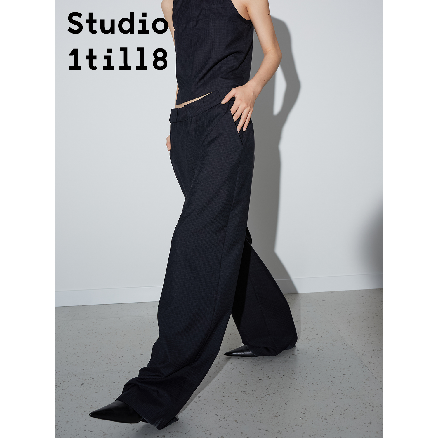 绵羊毛西裤Studio1till8