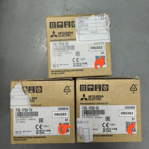 议价PLC电源模块FX5-1PSU-5VFX5-4AD-ADPFX5-4DA-ADP