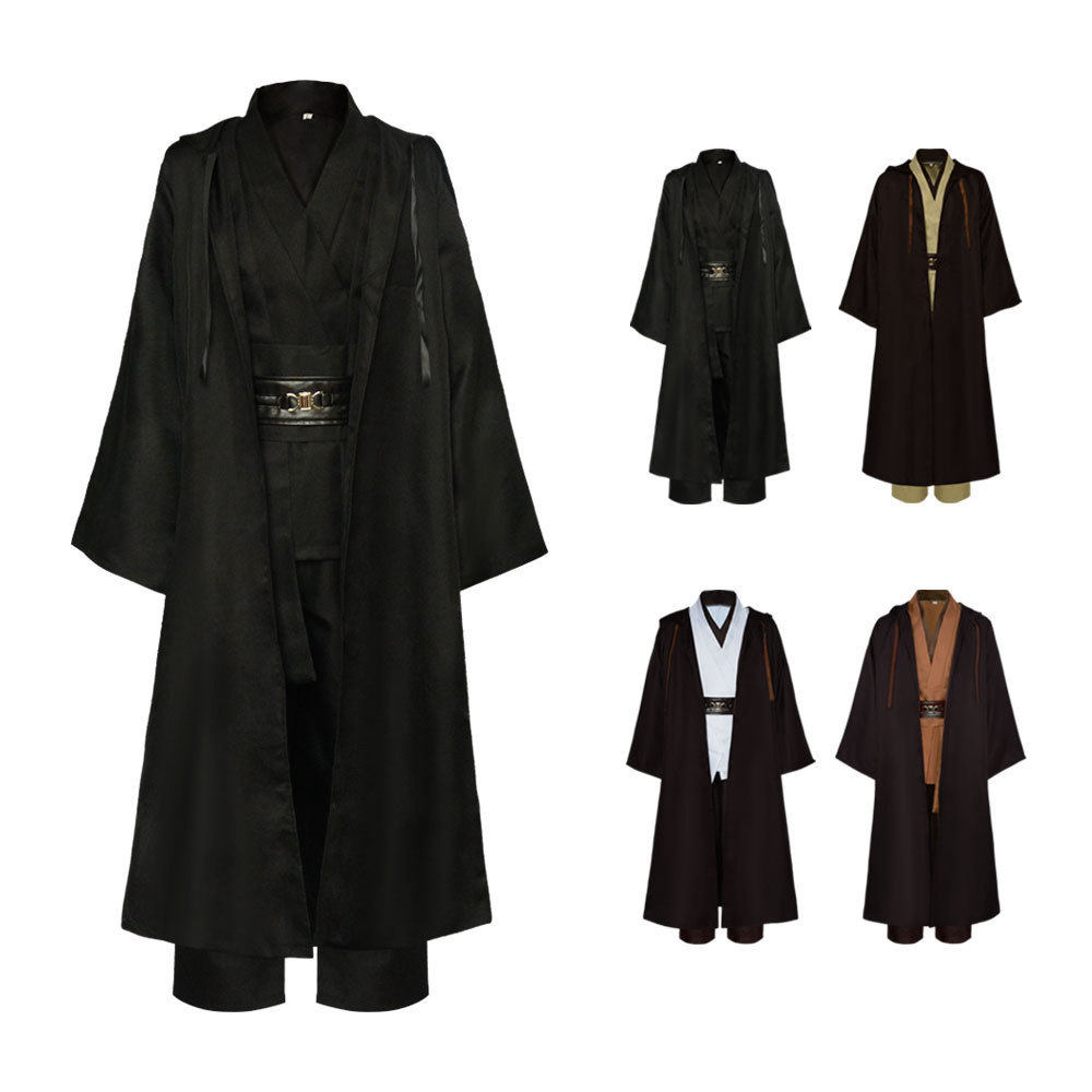 星球大战cos服绝地武士欧比旺cosplay角色扮演万圣节欧比旺肯诺比