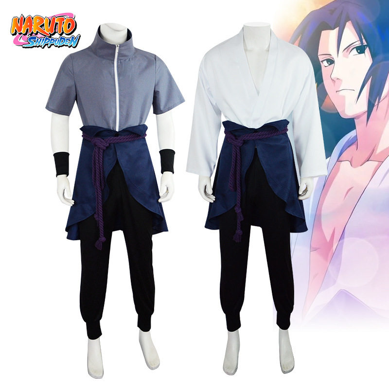 火影忍者宇智波佐助COS服 宇智波佐助cosplay同款服装动漫表演服