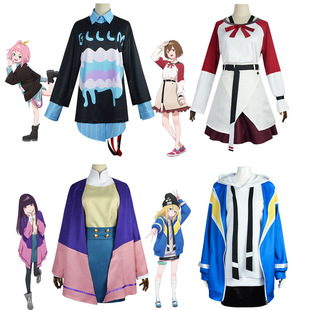 夜晚的水母不会游泳cosplay服装光月真昼山之内花音渡濑几维cos服