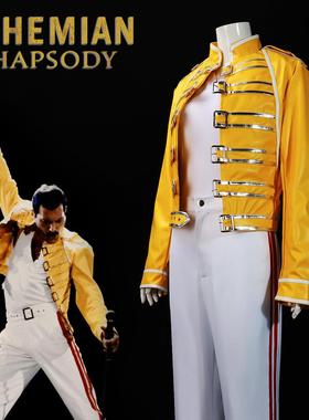 皇后乐队主唱 弗莱迪cos Freddie Mercury 佛莱迪·摩克瑞cos服装