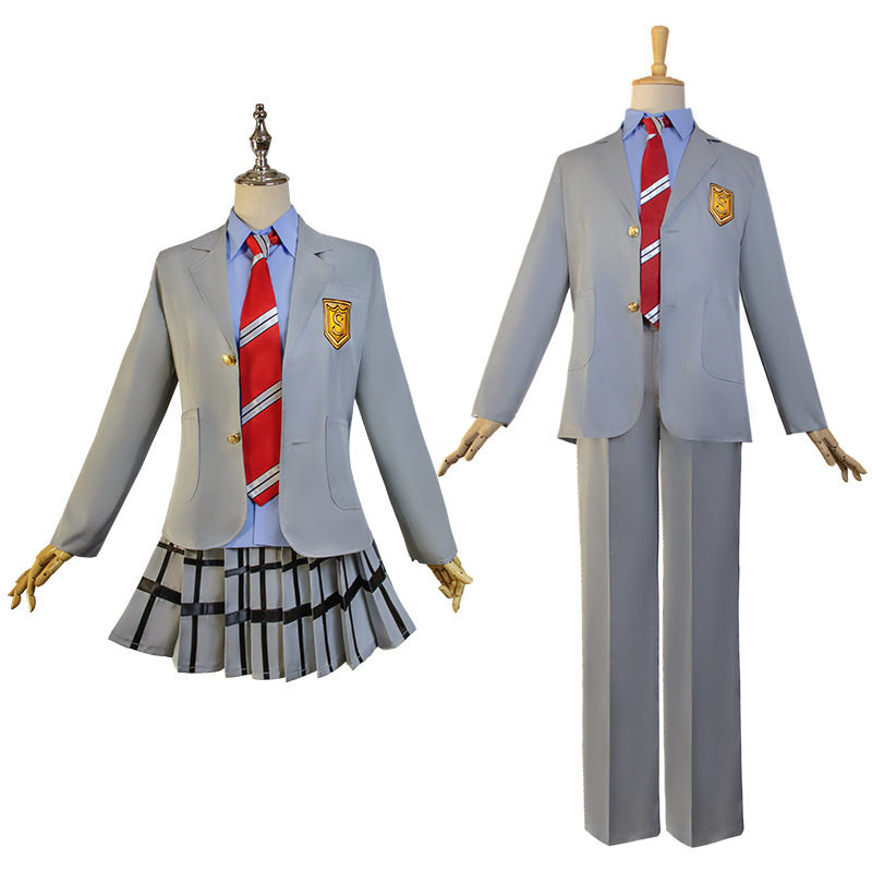 四月是你的谎言cos宫园薰cos有马公生校服制服cosplay动漫服装女