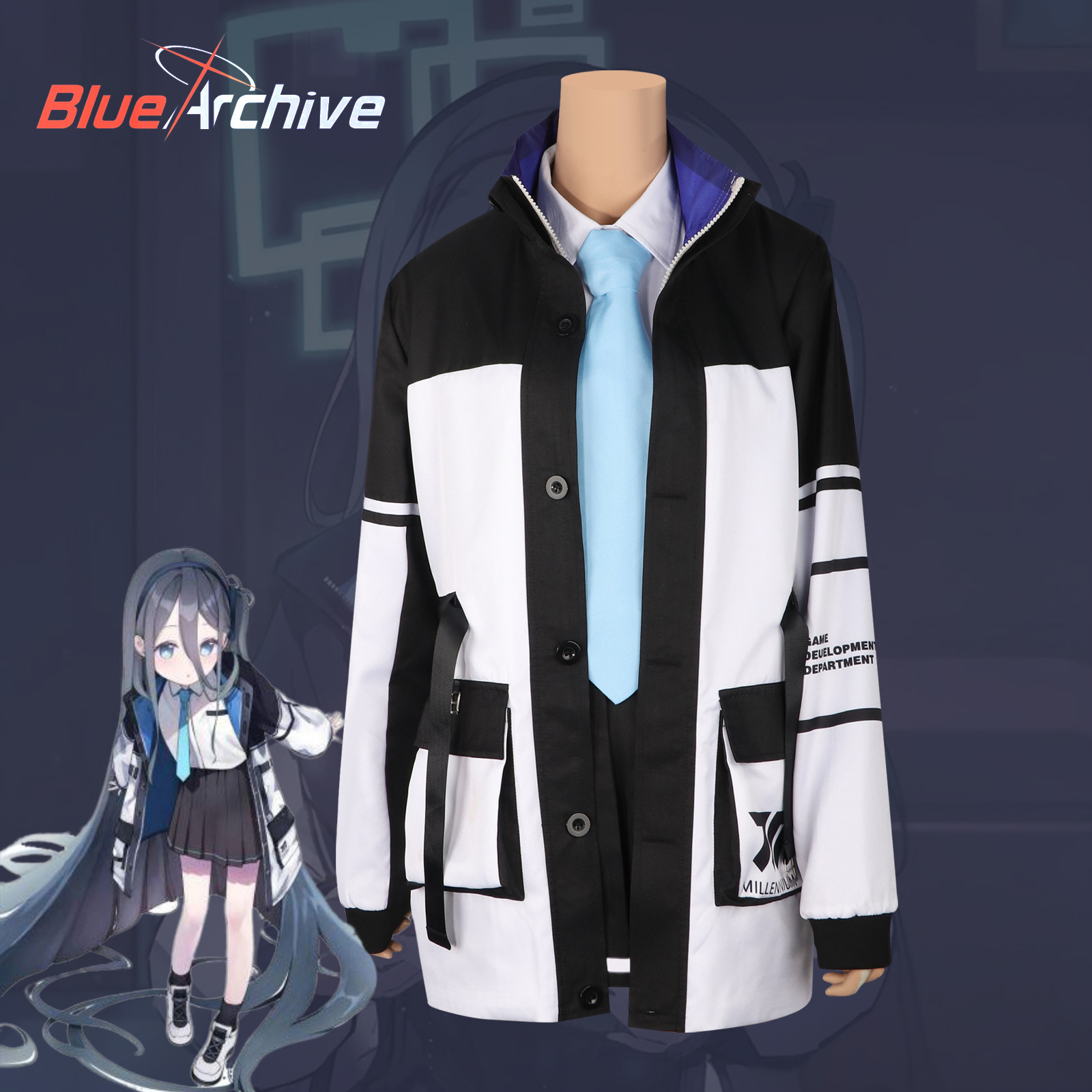 碧蓝档案cos服爱丽丝工装套装cosplay动漫主题二次元游戏服装