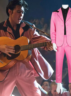 2022 猫王cos服 埃尔维斯 普雷斯利cosplay服装男 万圣节角色扮演