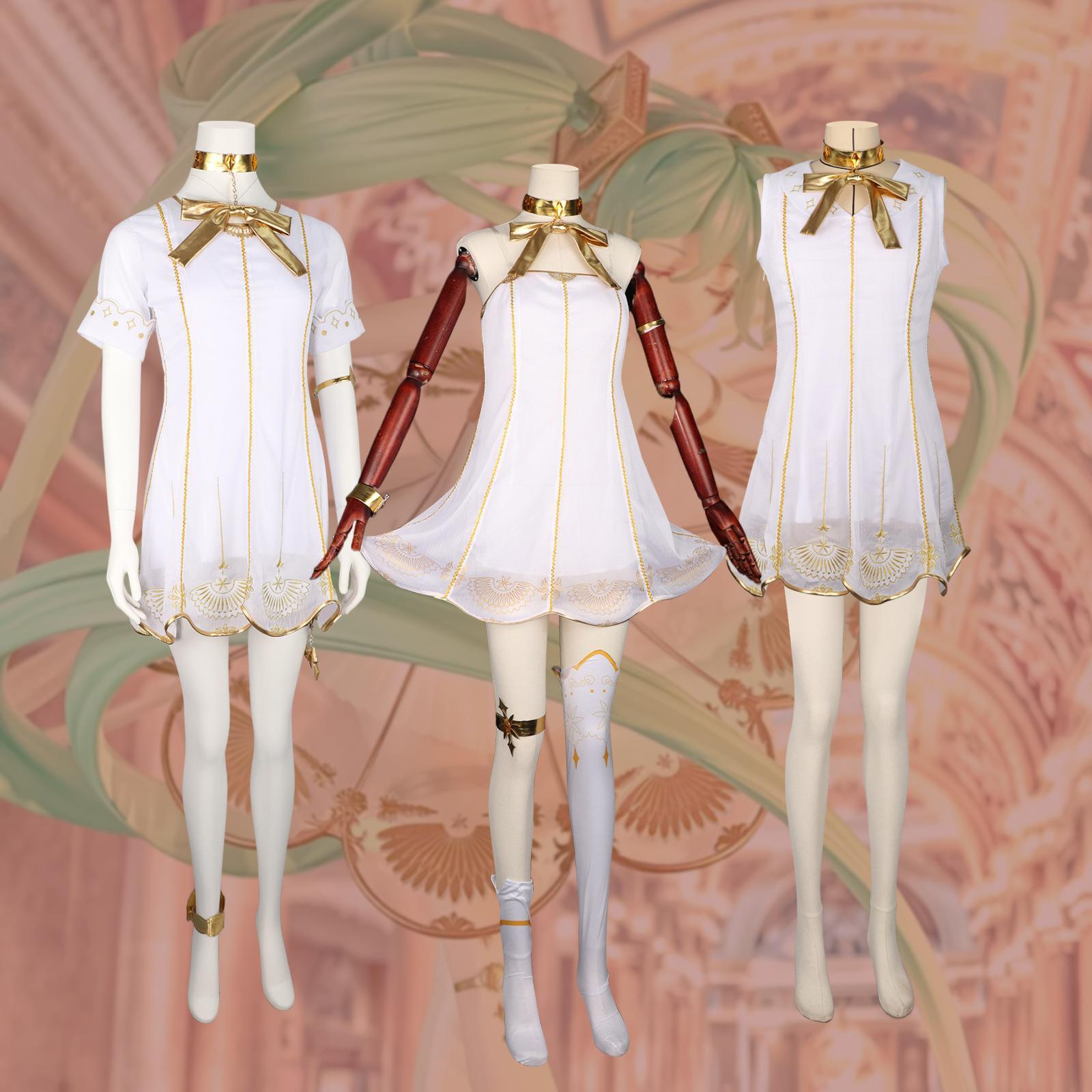 初因COS服优选初因音乐动漫新款连衣裙镜音双子演出cosplay舞台