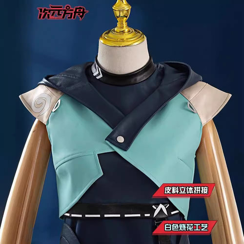 女生jett瓦罗兰特无畏契约捷风cos假发cos服play服装苦无奶妈保安