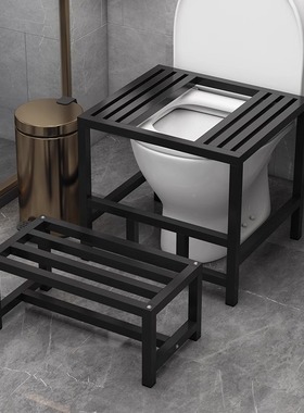 马桶坐便改蹲便架子坐厕变蹲厕马桶凳脚踩蹲便器坑式架子蹲坑神器