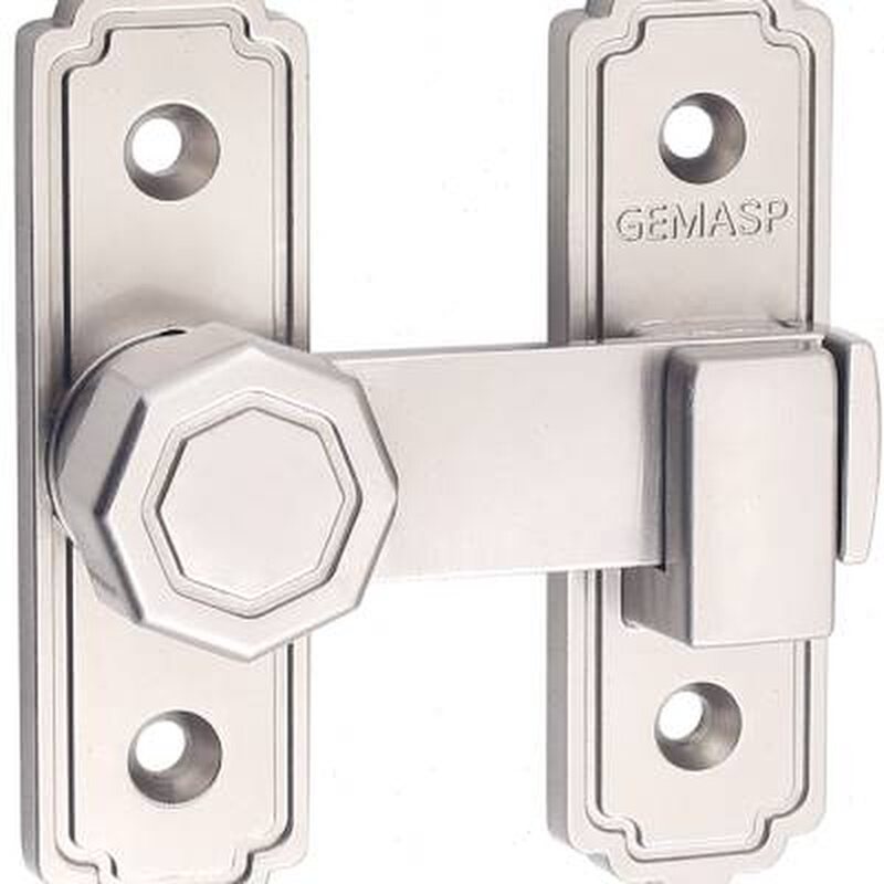 卫生间90度简易插销式门栓锁扣卡扣锁门锁免打孔固定门扣神器门拴