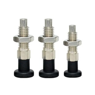 分度销 粗牙复位旋转柱塞PMXAS 12手柄螺栓旋转柱塞 PMXKS6