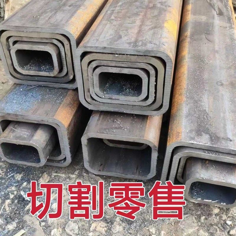 方管套管矩形管伸缩套管组合方形扁钢管零切机械伸缩吊臂足厚国标图片