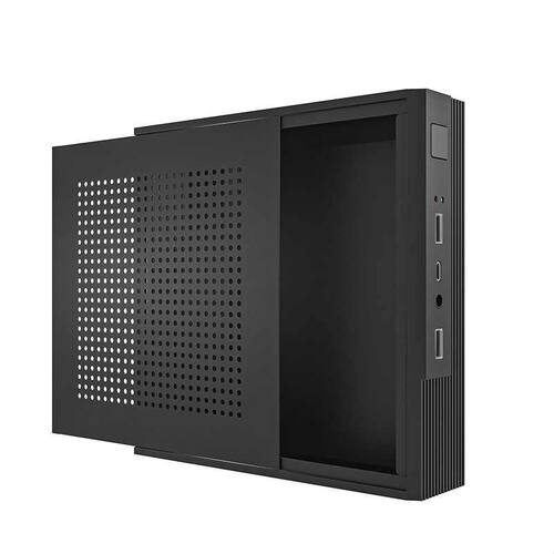 HTPC组装电脑机箱台式机MINI迷你桌面小主机箱17*17CM主板itx外壳