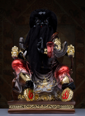 法主公树脂神像张圣法主圣君张公肖公洪公都天圣君家用桌面摆件