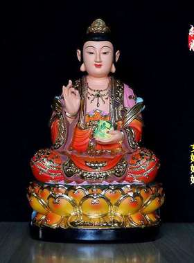 女娲娘娘神像女娲补天女娲像树脂佛像家用补天女娲居家供奉摆件