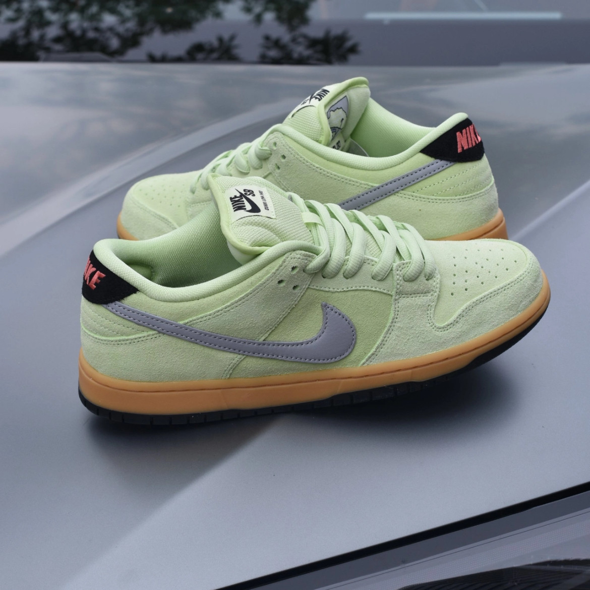 520礼物Nike dunk 青苹果绿 低帮板鞋男女同款hq1626-300。拾壹