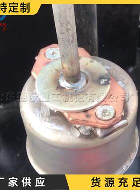 全自六动位止水工片自动85焊机 段式三螺杆满焊机械 卡盘式成型机