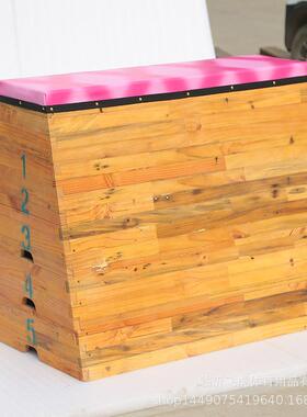 飞体育虎 儿童中学小拆卸体智能跳箱可跳马PYV鞍马训练器材木制