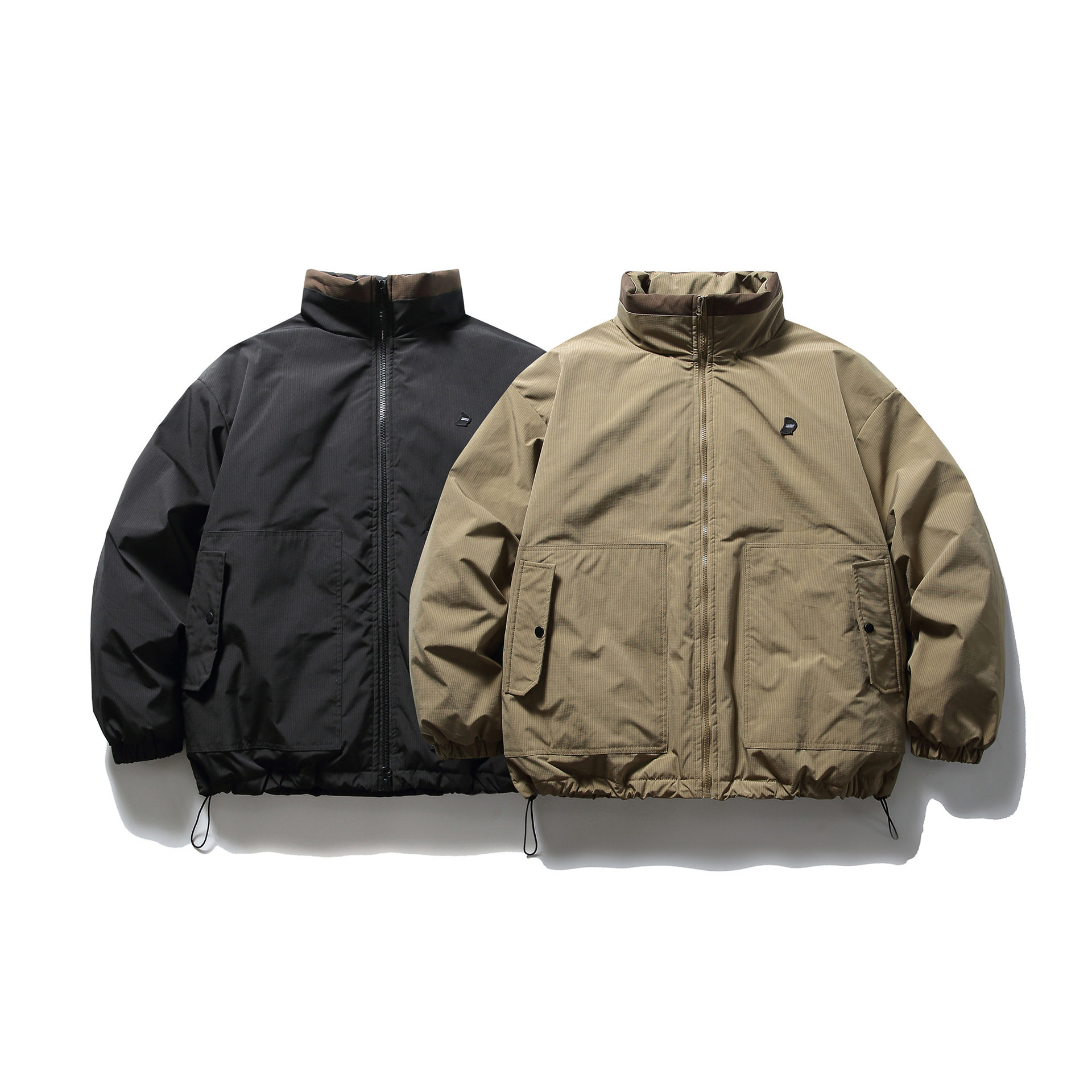 悟航日系休闲加厚棉服立领冬季保暖男MY1196