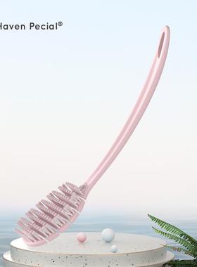 Haven Pecial弹性沐浴刷家用浴室好物软毛刷洗澡刷长柄搓背神器