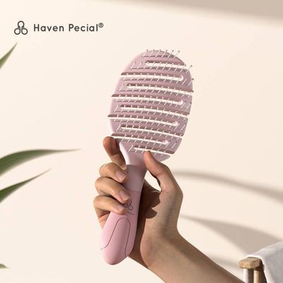 Haven Pecial新款顺发梳子防打结减少掉发头部按摩排骨梳抗静电梳