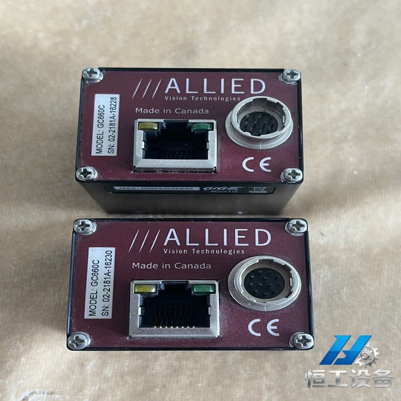 询价加拿大ALLIED工业相机GC660C，现货2个。Made