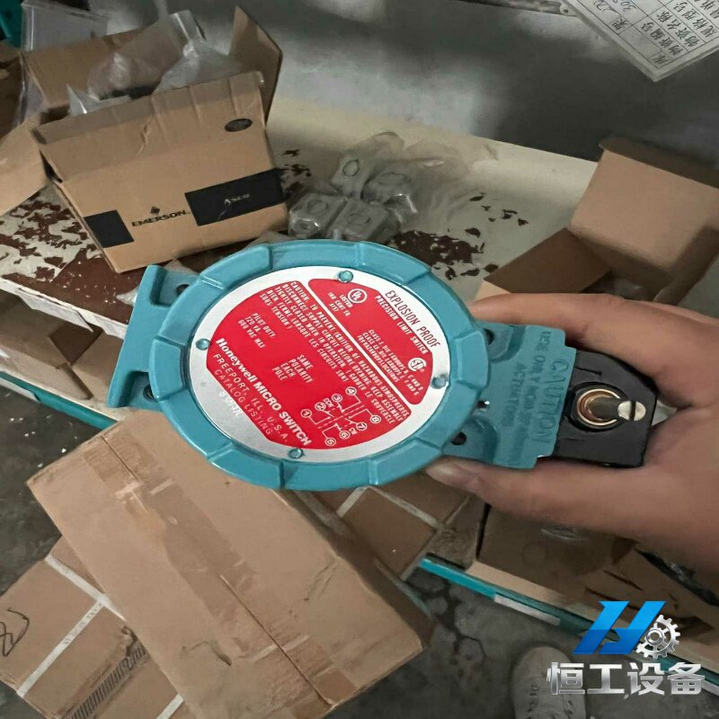 询价全新霍尼韦尔防爆限位开关，型号KTL，蓝色外壳，带防爆认证