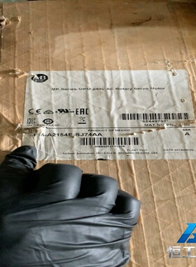 询价AB伺服电机，型号MPM-A2154E-SJ74AA，240