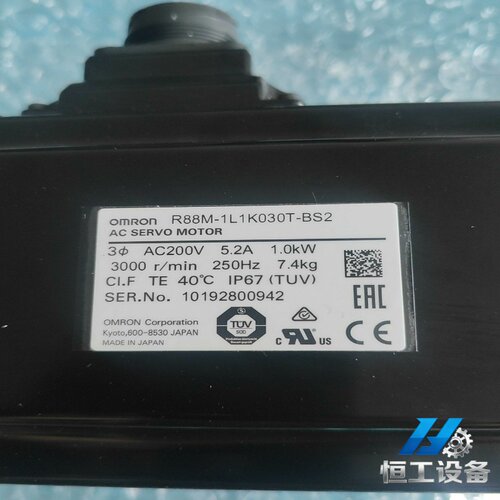 询价~日本伺服电机R88M-1L1K030T-BS2，三
