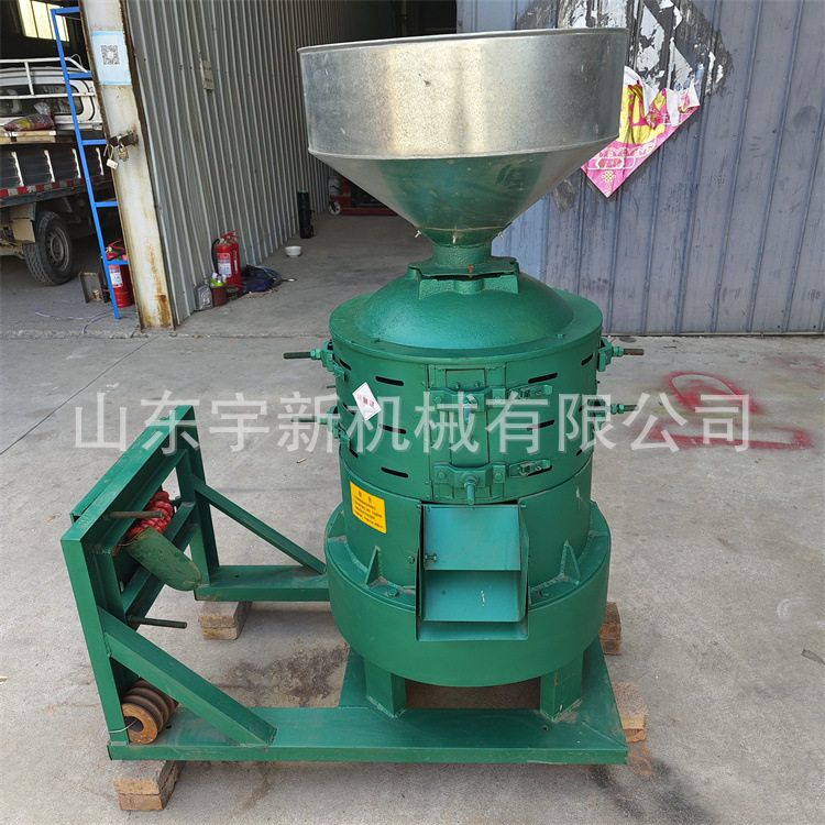 燕麦加工脱皮机 黑豆砂辊式脱壳机 稻谷去皮碾米机