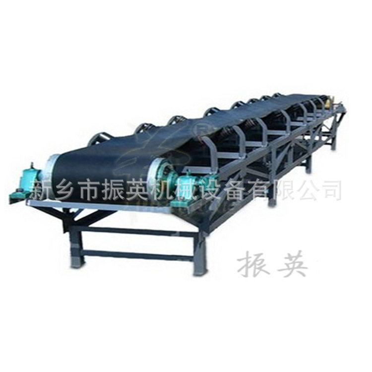新乡厂家振英 TD75皮带输送机 胶带输送机 可升降 可移动式皮带机
