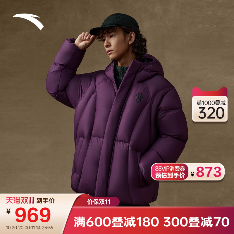 安踏凯里·欧文潮流面包羽绒服