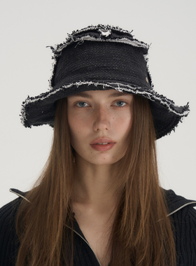 JOJOKUR 25AW新品暗黑美学叠片雕塑感_概念款颠覆高级感帽子