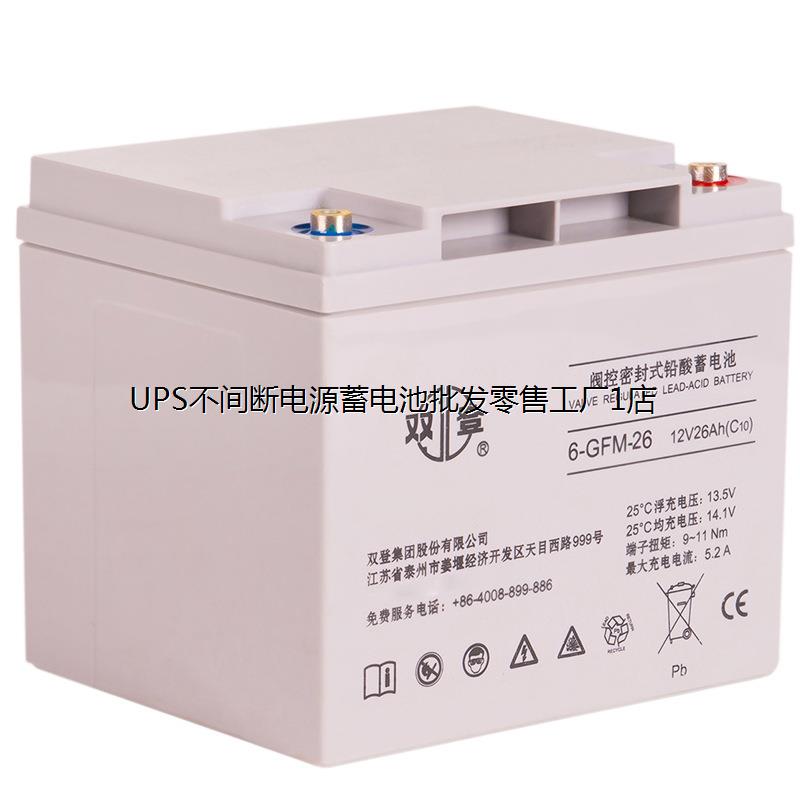 双登蓄电池6-GFM铅酸12V